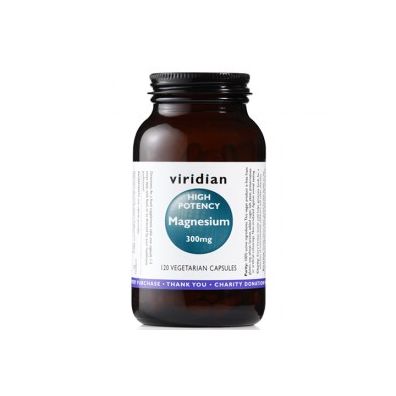 Viridian Magnez 300 mg - suplement diety 120 kaps.