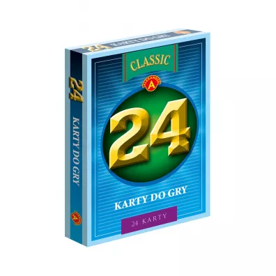 Klasyczne karty do gry. 24 karty