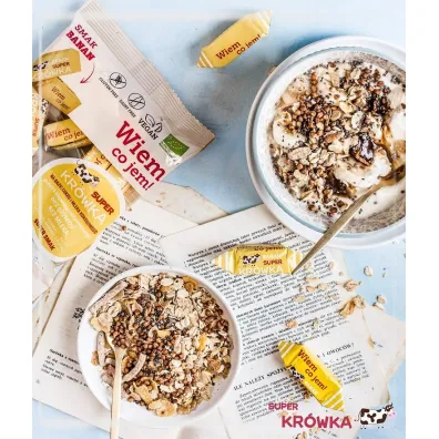 Super Krwka Krwki bezmleczne bananowe 150 g Bio