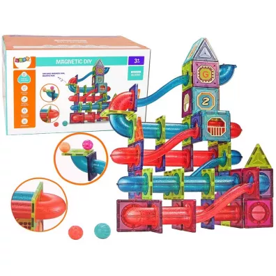 Klocki magnetyczne 3D 145el