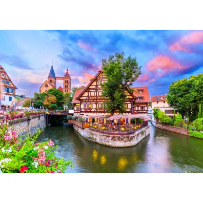 Puzzle 1000 el. Esslingen am Necker, Niemcy Enjoy