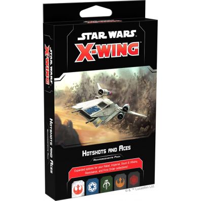 Star Wars X-Wing. Hotshots AND Aces Reinforcements Pack. Druga edycja Fantasy Flight Games