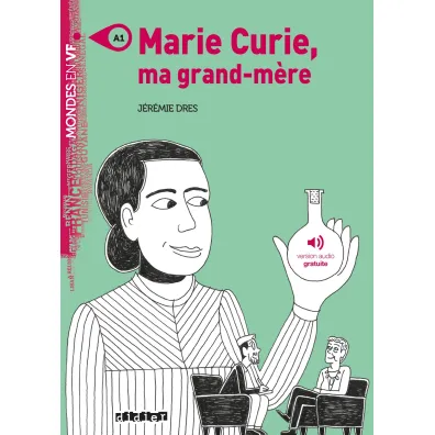 LF Marie Curie ma grand mere ksi��ka + audio online A1 - Dres Jeremie