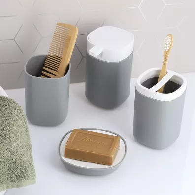 Tendance Zestaw akcesoriw azienkowych Lea Grey