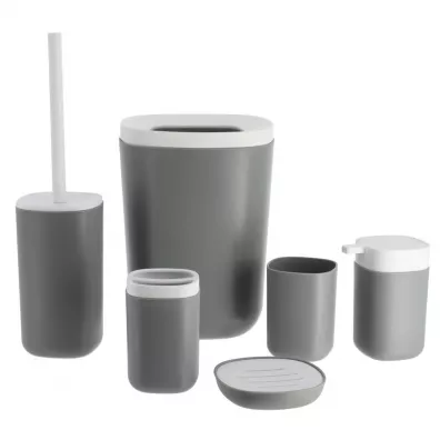 Tendance Zestaw akcesoriw azienkowych Lea Grey