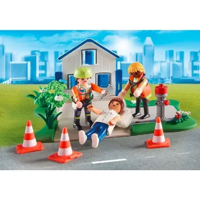 Playmobil My Figures Akcja ratownicza 70980