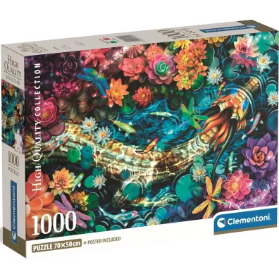 Puzzle 1000 el. Koi River Clementoni