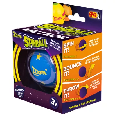 Spinball. Zakr�cona zabawa niebieska z ��tym (Meteor) Epee
