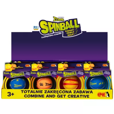 Spinball. Zakr�cona zabawa niebieska z ��tym (Meteor) Epee