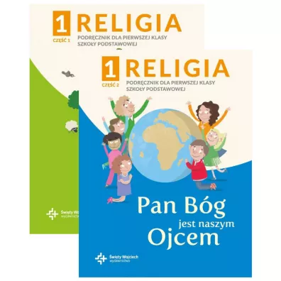 Pakiet: Religia 1. Pan B�g jest naszym Ojcem. Podr�cznik z �wiczeniami dla klasy pierwszej szko�y podstawowej. Cz�� 1-2 - Pawe� P�aczek