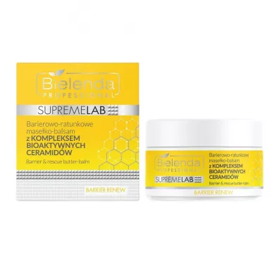 Bielenda Professional SupremeLab Barrier Renew barierowo-ratunkowe maseko-balsam do twarzy Kompleks Bioaktywnych Ceramidw 40 g