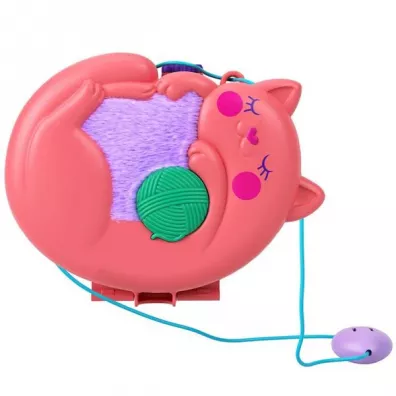 Polly Pocket. Kompaktowa torebka. Puchaty Kotek HGT16