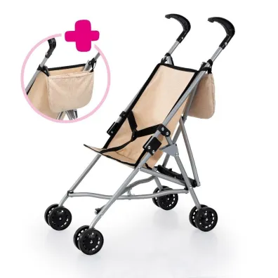 Bayer Design W�zek dla lalek z torb� be�owy