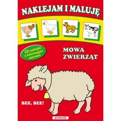 Mowa zwierz�t naklejam i maluj�