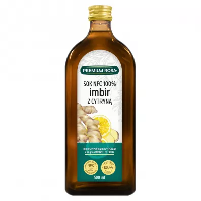 Premium Rosa Sok NFC imbir z cytryn 500 ml