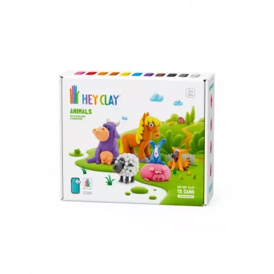 Hey Clay - Zestaw Zwierz�ta 15 el. Tm Toys