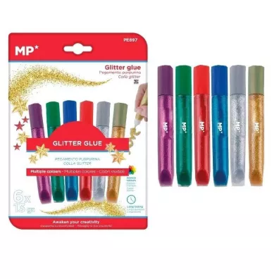 Mp Main Paper Klej brokatowy w p�ynie 6x13g