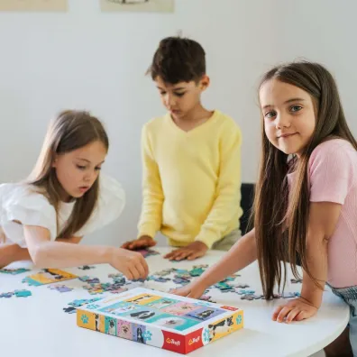 Puzzle 100 el. Zabawne Trefliki