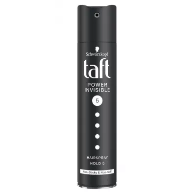 Taft Invisible Power Hairspray lakier do w�os�w w sprayu Mega Strong 250 ml