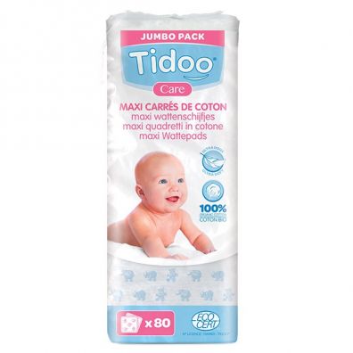 Tidoo Patki kosmetyczne baweniane dla dzieci eco 210 g