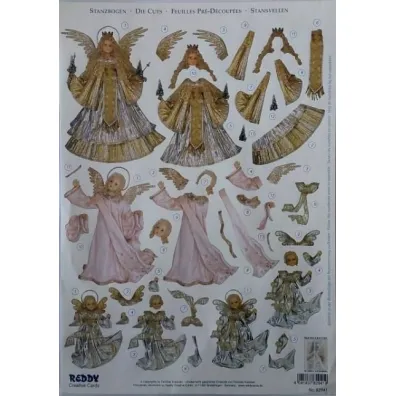 Galeria Hobby Arkusz do techniki 3D sztancowany 29.7x21cm