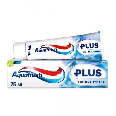 Aquafresh Plus Visible White pasta do zbw 75 ml