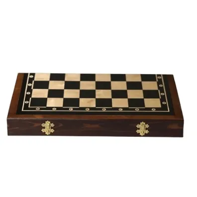 Drewniane Szachy, warcaby i backgammon