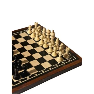 Drewniane Szachy, warcaby i backgammon