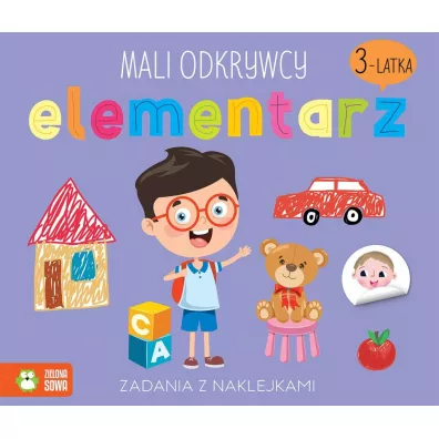 Elementarz 3-latka. Mali odkrywcy - Justyna  Tkocz