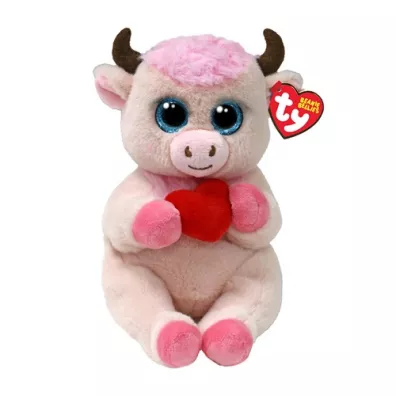 Beanie Bellies Sprinkles - r�owa krowa 15cm Ty