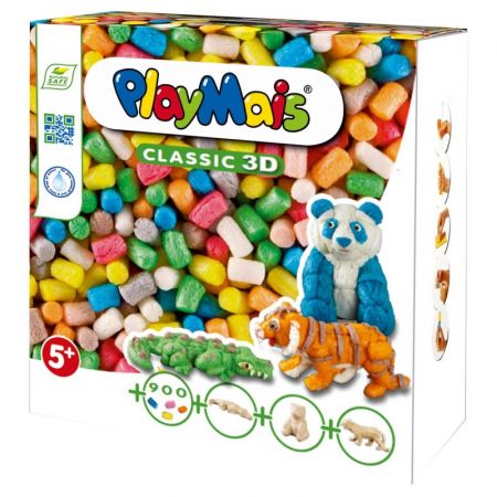PlayMais Classic 3D Dzikie zwierzta