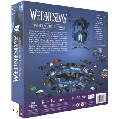 Wednesday: Tajemnice Akademii Nevermore LUCRUM Lucrum Games