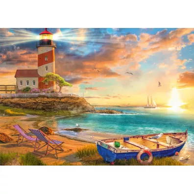 Puzzle 1000 el. PQ Zach�d s�o�ca nad zatok� 112740 Schmidt
