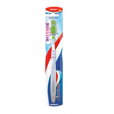 Aquafresh Intense Clean Toothbrush szczoteczka do zębów Medium