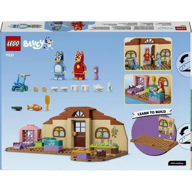 LEGO Bluey Szko�a z Ry�ykiem i Blue 11221