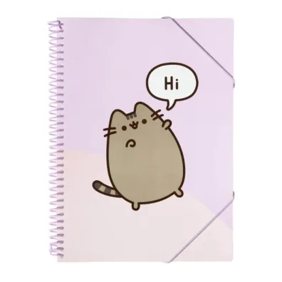 Skoroszyt A4 z gumk� Pusheen CFA405