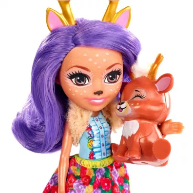Enchantimals Danessa Deer Lalka Jelonek + figurka Sprint FXM75