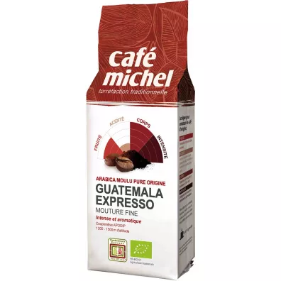 Cafe Michel Kawa mielona Arabica 100% espresso Gwatemala fair trade 250 g Bio