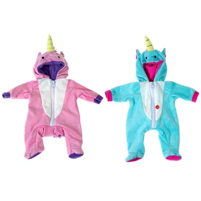 Onesie dla lalki 40cm - 2 wzory Adar