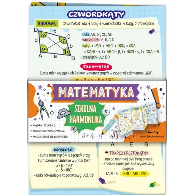 Henry �ci�ga harmonijka matermatyka - tr�jk�ty B6