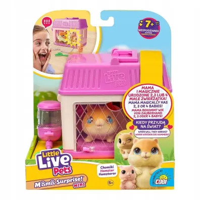 Little Live Pets - Mama Surprise. Mini chomik Cobi