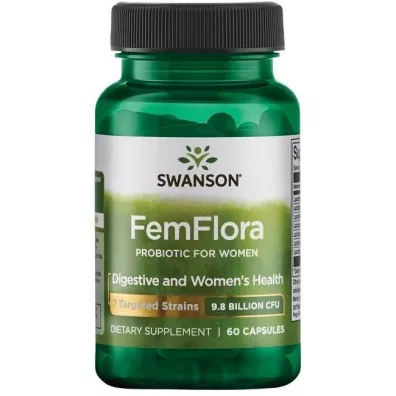 Swanson Femflora Suplement diety 60 kaps.