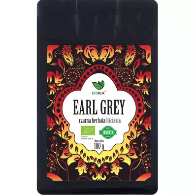 Ecoblik Herbata czarna earl grey 100 g Bio