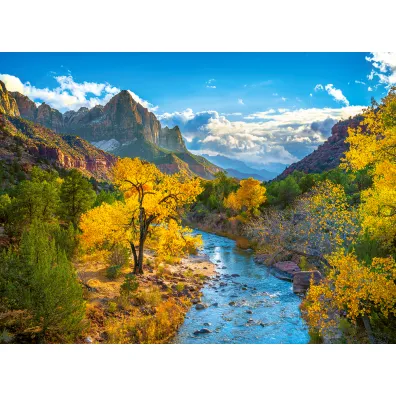 Puzzle 3000 el. C-300624-2 Autumn in Zion National Park, USA Castorland