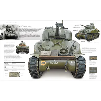 Ksi�ga czo�g�w. Ilustrowana historia pancernych woz�w bojowych