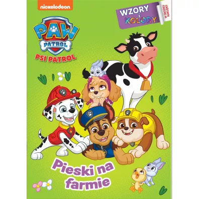Psi Patrol. Wzory i Kolory. Pieski na farmie
