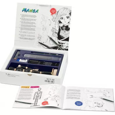 Faber-Castell Pisaki Pitt Artist Pen Manga Starter