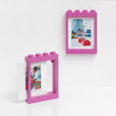Ramka LEGO na zdj�cia R�owa