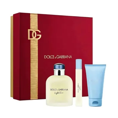 Dolce & Gabbana Zestaw Light Blue Woda toaletowa + �el pod prysznic + Woda toaletowa mini 125 ml + 50 ml + 10 ml