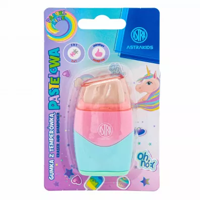 Temper�wka i gumka 2w1 Astrakids Unicorn